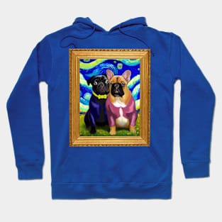 Pug Van Gogh Hoodie